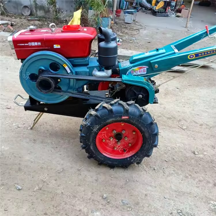 8HP–14HP Diesel Engine Two-Wheel Farm Hand-Held Tractor (Mini Walk-Behind Tractor) - Image 2