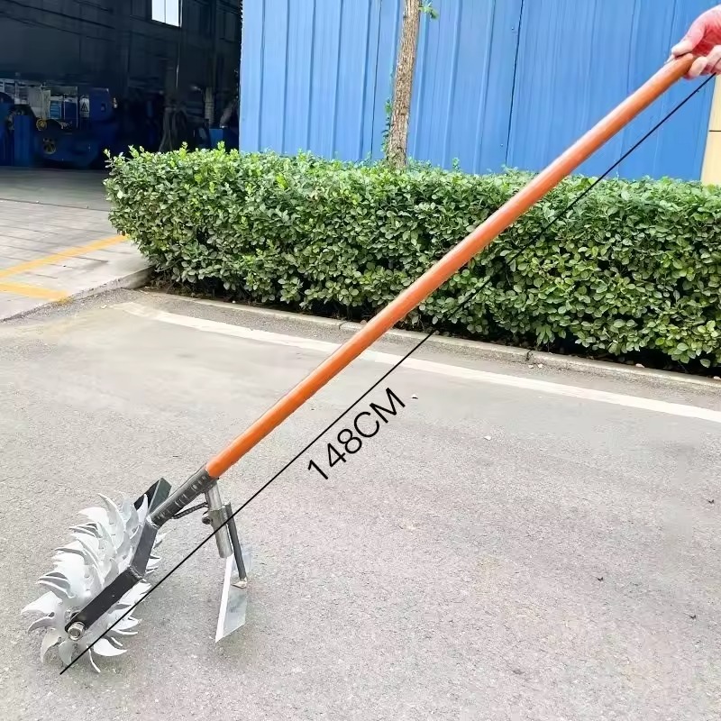 Manganese Steel Hand-Pushed Weeding Machine - Image 2
